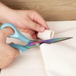 Craft Scissors, All Purpose Sharp Titanium Blade Shears, Comfortable Grips, School Scissors Set of 3 pack, Ideal for Office, Home, Sewing, Fabric, Kitchen, Arts and DIY Supplies, 9.3"/8.5"/5.6", Blue - Image 2