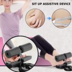 Sit Up Bar Foot Holder - Sit Up Assist | Abdominal Exercise Equipment | Situp Bar With Resistance Band With Suction Cups | Non-Slip Workout Equipment For Core Strength Training Fitness Planks Thigh - Image 6