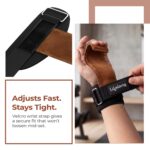 Lifelong Leather Weight Lifting Straps with Wrist Support | Grip Straps for Weight Lifting | Wrist Band for Workout | Fitness Accessories for Men & Women | Home Workout Equipment - Image 6