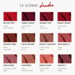 HYUE Velvette Kiss Matte Bullet Lipstick | Cherry - Licious | Feather Light & Powder Finish | Long-Wear Intense Color | with Jojoba, Almond & Gooseberry | Smudge-Proof, Travel-Friendly, Precision Tip - Image 3