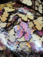 Wooden Butterfly Shape Buttons 2 Hole Sewing Buttons for Fashion/Replacement/Decorative/Jackets/Kurtis and Also Used DIY Art and Craft item (710 - Wooden PARPAL BUTTERFLY Buttons 24 pcs) - Image 6