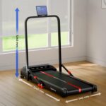 Lifelong 4.5HP Walking Pad Treadmill | Max Speed 10 km/h | LED Display | Under Desk Treadmill Foldable | Walking Pad for Home Gym | Gym Equipment for Home Workout | 100 kg Capacity - Image 2