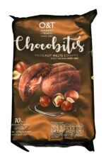O&T Gourmet Treats CHOCOBITES Hazelnut MELT Cookies 120g - Image 2