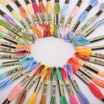 CRAFTS HAVELI Double Shaded Embroidery Thread 7 Pc Cotton Floss Skeins for Rangoli, Cross Stitch, DIY Sewing & Craft Projects - Image 4