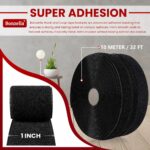 Bonzella Self Adhesive Hook and Loop Tapes, Mosquito Net Mounting Tape For Office use, Photo Frames, Multipurpose Double Sided Adhesive Hook & Loop Fastener Tape for Crafting & Wall Hanging (10M x 25mm) - Image 2