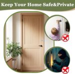 Stainless Steel Flip Latch Door Lock Sliding Barn Door Lock, Safety Gate Latch for Garden, Bathroom, Garage, Coop, Closet, Cabinet & Window – Heavy Duty Bolt Lock Hardware - Image 6