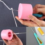 Store2508 Candle Punch Wicking Needle Set of 3 for Candle Making | Stainless Steel Wick Threading Tool | Ergonomic Rubber Handle | DIY Crafts Soap Wax Mould Tool - Image 7