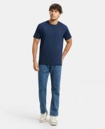 Jockey 2714 Men Super Combed Cotton Rich Round Neck Half Sleeve T-Shirt - Image 4