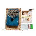 17-Key Kalimba Thumb Piano with Engraved Notes – Solid Wood Musical Instrument for Beginners & Adults – Blue – Easy to Learn, Portable, Ideal Gift for Music Lovers - Image 8