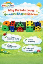 Geometric Shape Sorter Educational Learning Toy for Kids 1-3 Years | Activity Toys for 1 2 3 Year Old | Toddler Shape Matching Sorting Toy | Early Learning Educational Toys for Toddlers - Image 7