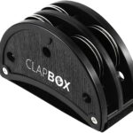 Clapbox Foot Tambourine - Jingles, Black
