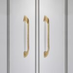LAPO 6 Inch Drawer Cabinet Handle for Kitchen Cabinet, Wardrobe & Cupboard, Strong Grip Design, Modern Utility Hardware, Easy Installation, 3 Year Warranty (160mm, Antique Finish, Pack of 2) - Twist - Image 5