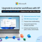 HP Pavilion Plus, Intel Core i5-1335U-13th Gen Laptop, (16GB LPDDR5x,512GB SSD),IPS, 300 nits, 14''(35.6cm) 2K,Win 11, M365 Basic(1yr), Office Home 24, Silver,1.38kg, 5MP Camera w/Shutter, ew0107TU - Image 5