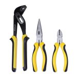STANLEY STMT81243 110-Piece High Quality Multi-Toolkit containing Pliers, Spanners, Drivers, Sockets, Bits, Wrenches & Ratchets for Home, DIY & Professional Use, 1 Year Warranty, Yellow & Black - Image 8