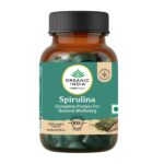 A TATA Product - Organic India Spirulina - 120 Tablets, Natural Amino Acids, Protein Powerhouse, Plant-Based Superfood, For Hair, Skin, Nails & Overall Health