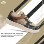 ASIAN Men THUNDER-07 Stylish Casual Mid Top Sneaker and Trendy Shoes with Laces for Men & Boys, Perfect, College, Parties and Outings, Lightweight, Comfortable, and Durable for All-Day Use - Image 4