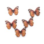 Wooden Butterfly Shape Buttons 2 Hole Sewing Buttons for Fashion/Replacement/Decorative/Jackets/Kurtis and Also Used DIY Art and Craft item (708 - Wooden BUTTERFLY Buttons 24 pcs) - Image 4