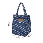 NFI essentials Printed Lunch Bag Thermal Portable Tiffin Bag for Food Travel & Picnic, Lunch Bag for Office - Image 4