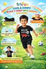 Baby unisex Clothing sets Tshirts and shorts co ordinated outfit kid boys regular dress for 1 month to 5 year pack of 3 - Image 3