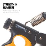 Boldfit Hand Gripper 100kg Hand Grip Forearm Strengthener Finger Gripper Exercise Gym Hand Grip Strengthener With Counter Hand Griper For Men & Women Five Finger Gripper - 100kg Orange - Image 6