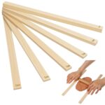 6Pcs Clay Rolling Pin, Clay Tools, Rolling Pin for Craft Ideal for Handmade Pottery Shaping, DIY Clay Artwork, Pastry Baking Molding and Creative Handicraft Making