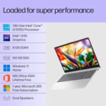HP 15 Smartchoice, 13th Gen Intel Core i3-1315U(8GB DDR4,512GB SSD) FHD, Anti-Glare, Micro-Edge, 15.6''/39.6cm, Win11, M365(1yr)*Office24, Silver,1.59kg, fd0572TU, FHD Camera w/Shutter, Backlit Laptop - Image 3