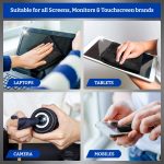 Klenzmo Screen and Camera Lens Cleaner Spray with Microfiber Cloth | Cleaning Spray for Laptop, TV & Flat Screen, Display, Mobile Phone Screen, Display & Camera Lenses | 250 ml - Image 4