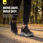 Boldfit Walking Shoes for Man, Breathable Knit Slip-On Casual Shoes s for Man with Memory Foam Insole, Thick Eva Outsole, and Padded Heel Support, Lightweight, Sock-Like Fit for All-Day Comfort - Image 3