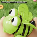 Children's Wind-Up Tumbling Bee Early Interactive Educational Bee Baby Development Toy with Mechanical Rolling, Jumping, Crawling and Sitting Toy for Children - Image 2