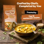 Cheffin' Shahi Paneer Masala, 285g | Chef Curated Gourmet Cooking Kit | Cooks 150-200g Paneer | Ready in 10 Min | 100% Natural, No Preservatives | Just Add Fresh Paneer |Serves 2-3 - Image 5