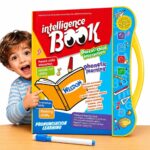 Interactive Sound Book for Kids with Marker (Ages 2–7) Learn Alphabets, Numbers, Shapes & Phonics Educational Talking Book with Music & Touch Features Multicolor Learning Toy for Toddlers