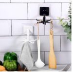 Self Adhesive Kitchen Utensil Hanger & Wall Organizer – Drill Free 6-Hook Rack for Spoons, Keys & Towels – Heavy Duty Multi-Purpose Holder for Home, Kitchen & Bathroom (1, Round Rotate) - Image 8