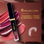 FACES CANADA Comfy Matte Wow Liquid Lipstick - Plum Passion 04 (Plum) 3.8ml | One Swipe Application | Highly Pigmented | Comfortable Wear | Glides Smoothly | Long Lasting | Transferproof, Smudgeproof & Waterproof - Image 5