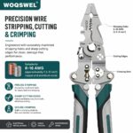 20-in-1 Wire Stripper Tool Kit with Tester Screwdriver | Multi Function Wire Stripping, Cutting & Crimping Pliers | Electrical Repair Tool for Electricians, Cable, DIY, Home & Professional Use - Image 4