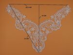 White,Vintage Dyeable Hand Crafted Embroidered Rayon Neck Lace Patch | material for Lace Jewelry,Scarp Book,Suits,Shirts,Dresses Qty 1 piece ,Used As Trims,Borders,Designer Embroidery Patch,Applique,Sewing Supplies,DIY Art & Craft . - Image 3