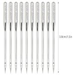 Lucknow Crafts Premium Organ Vardhman Art and Craft Stainless Steel Needles | Size 18 | HAx1-18/110 | Set of 5 Needles | Home Use Sewing Machine Needle (Pack of 5 Set - 25 Needles) - Image 3