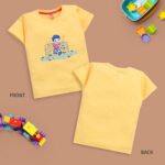 LuvLap Baby Boys Regular Fit 100% Cotton Half Sleeve Boys T-Shirt Pack of 5 - Image 6