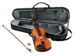 Yamaha V5SC Acoustic Violin – 1/10 Size, Natural Finish, Solid Build, Lightweight Design, Rich Sound Quality, Smooth Playability, Durable Construction for Reliable Performance