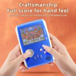 Portable Handheld Games Retro Mini Video Games，Handheld Game Console with 666 Classical FC Games 3.0" Color Screen，Birthday for Boys Girls and Adults (S1-Blue) - Image 4