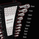 SPARTAN 10-Piece Combination Spanner Set | Carbon Steel Wrenches 6mm–19mm | Open & Ring End Design | Chrome-Plated Rust-Resistant Tools for Home Maintenance & DIY Repair Use - Image 6