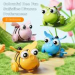 Children's Wind-Up Tumbling Bee Early Interactive Educational Bee Baby Development Toy with Mechanical Rolling, Jumping, Crawling and Sitting Toy for Children - Image 6