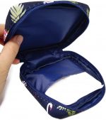 T ESSENTIALS Small Pouch for Women Girls Sanitary Napkin Bag Menstrual Pad Bag Makeup Organizer Cosmetic Bag Mini Travel Pouch for Charger Earphone Accessories Organizer for Handbag & Purse (Blue) - Image 5