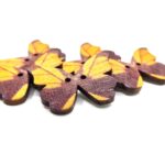 Wooden Butterfly Shape Buttons 2 Hole Sewing Buttons for Fashion/Replacement/Decorative/Jackets/Kurtis and Also Used DIY Art and Craft item (713 - Wooden YELLOW BUTTERFLY Buttons 24 pcs) - Image 4