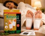 Kinoki Detox Foot Pads with Ginger & Salt Formula, Overnight Adhesive Foot Patches for Relaxation & Foot Care, Easy Application Wellness Pads with Adhesive Sheets, Pack of 10 Pads (2) - Image 3