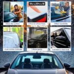 (Pack of 2) Automotive Oil Film Cleaning Brush, Glass Cleaning Board, Car Glass Oil Film Removal Cleaner, Powerful Windshield Cleaner & Remover, Enhance Visual Effect of Windshield - Image 4