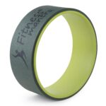 Fitness Mantra® Yoga Wheel For Men & Women| Backbends, Stretching, Exercise| Exercise Roller| Yoga Equipment| Army + Lemon|