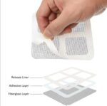 ASHA R Home Sink Drain Strainer Mesh Stickers - 10 Pack | Disposable Self-Adhesive Hair Catcher for Bathroom & Kitchen | Clog Preventer | Sink Filter for Wash Basin, Shower & Drain Cover - Image 3