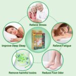 Kinoki Golden Herbal Foot Pads, Overnight Foot Patch with Ginger Salt Bamboo Vinegar Powder, Adhesive Sole Pads for Relaxation Sleep & Foot Comfort, Pack of 20 - Image 3