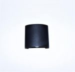 Metal 2 Watts 2 Ray Oval Warm White Color Up Down Led Outdoor Indoor Ip65 Exterior Wall Step Light Fixture Waterproof Lamp - Image 4