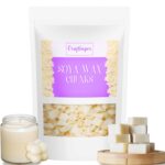 Craftinger Soy Wax Flakes for Candle Making | 100% Natural Soy Wax | Eco-Friendly, Clean-Burning, and Easy to Use (1, Kilograms)